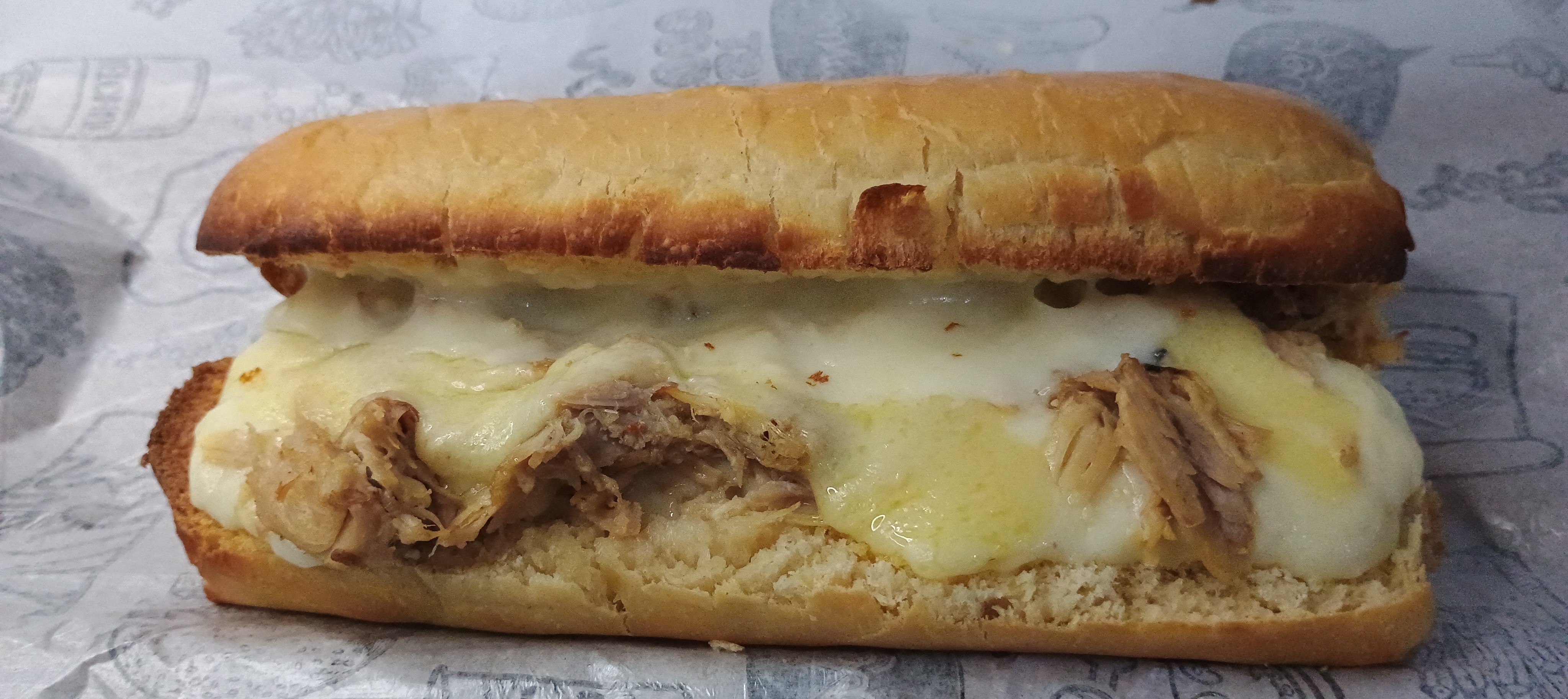 Pão Recheado de Frango
